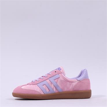 Back 70 Ghost Gumsole Retro Trainer - Pink Combi